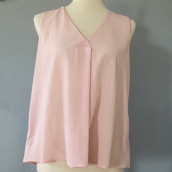 Alex Marie Sleeveless Blouse {blush pink} - Picture 2 of 6